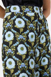 Princess Highway - Sunflower Palazzo Pant - black