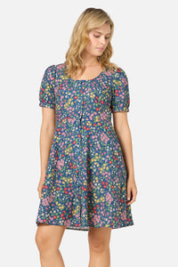 Princess Highway - Libby Bee Ditsy Mini Dress - blue