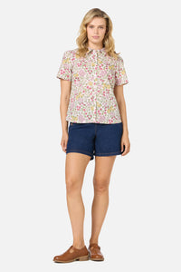 Princess Highway - Libby Bee Ditsy Shirt - cream