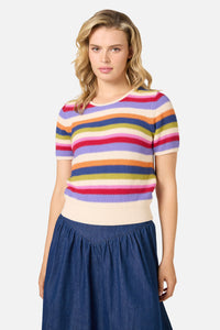 Princess Highway - Perri Stripe Knit Top - multi