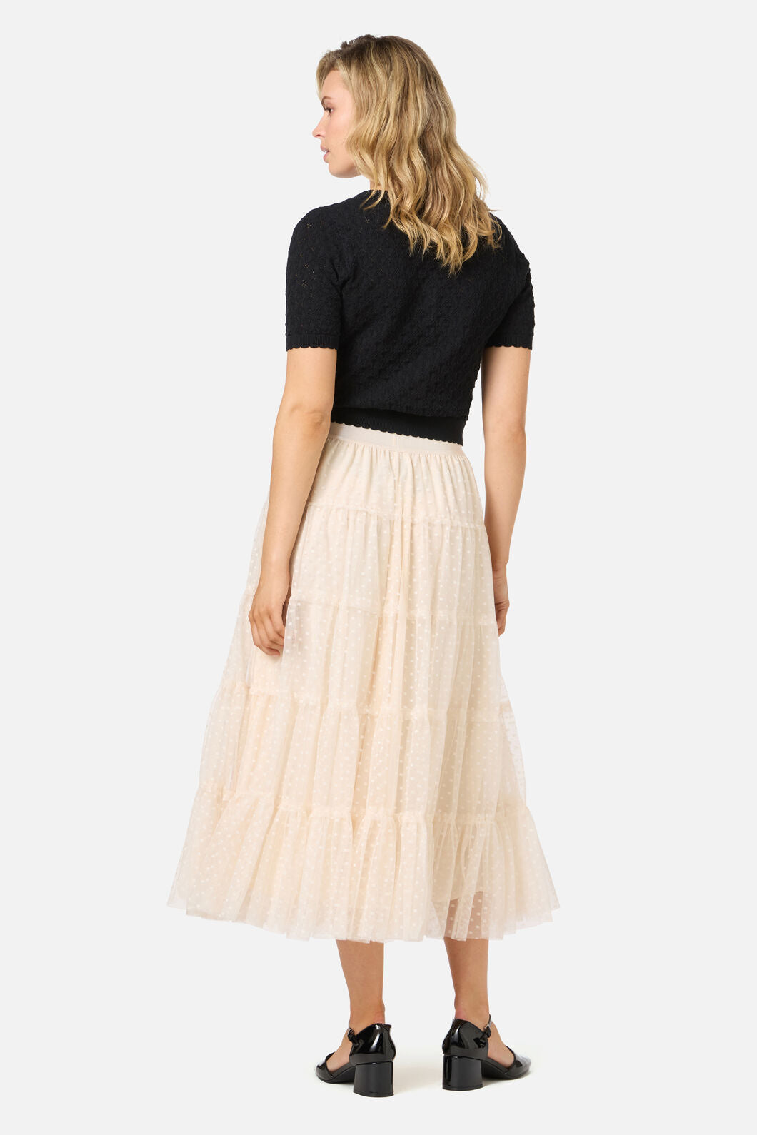Princess Highway - Avery Tulle Midi Skirt - cream