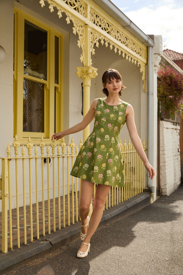 Princess Highway - Astrid Rose Mini Dress - green