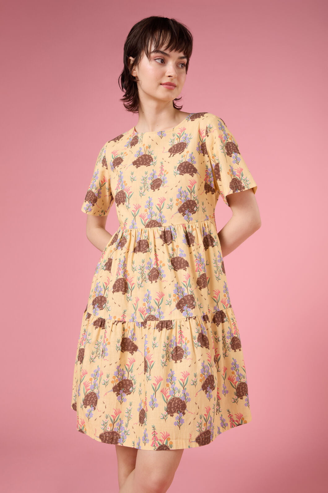 open lace back dress Echidna Smock Dress – Princess Highway