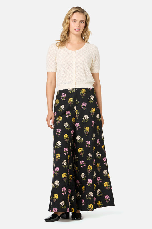 Princess Highway - Lacey Short Sleeve Cardigan - cream