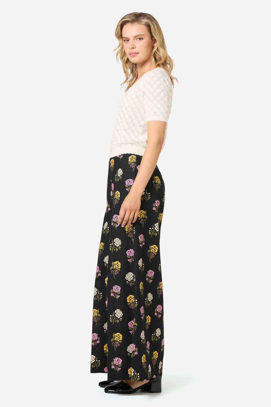 Princess Highway - Lacey Short Sleeve Cardigan - cream