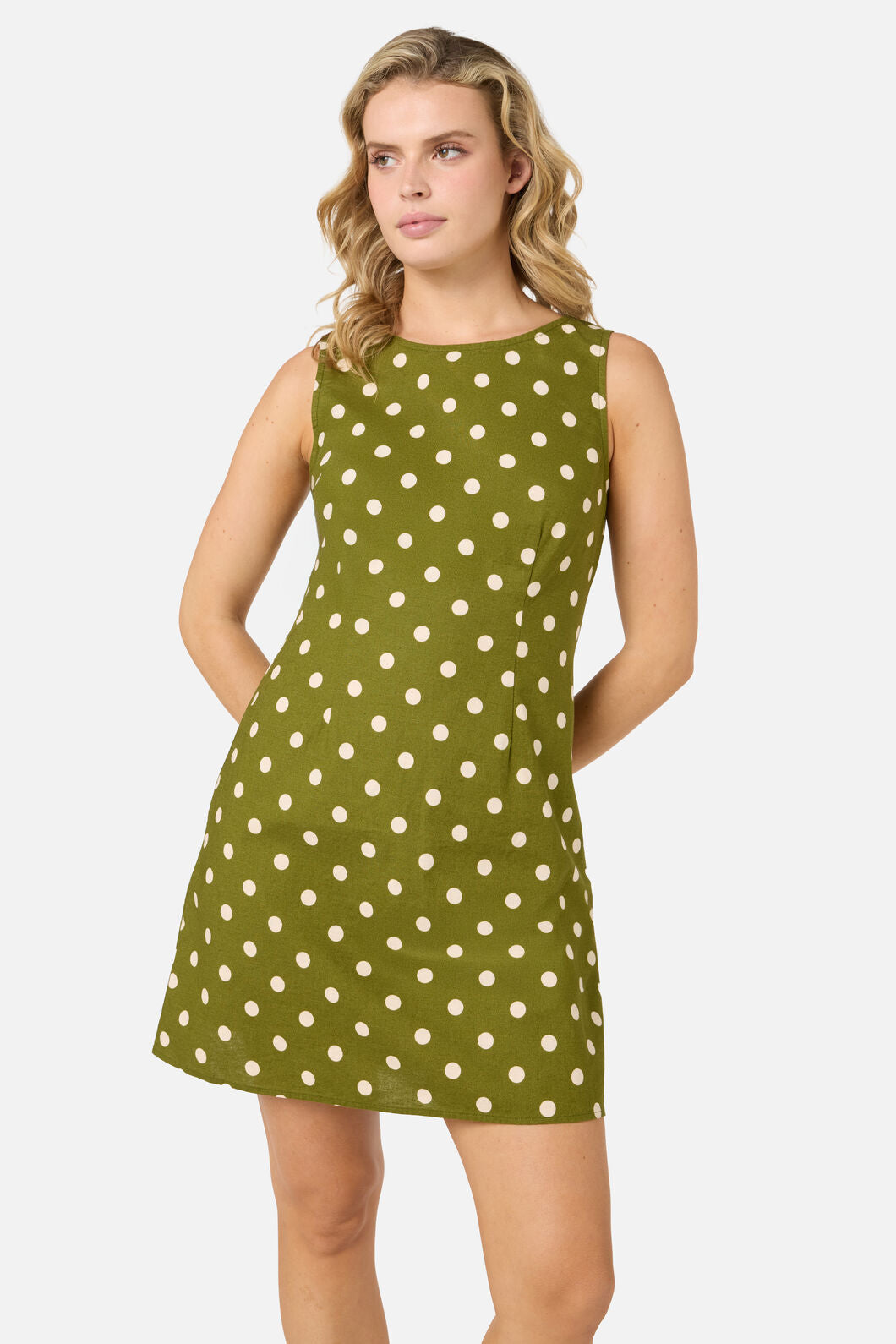 Polka Dot Shift Mini Dress Princess Highway Polka Dot Shift Mini Dress Princess Highway