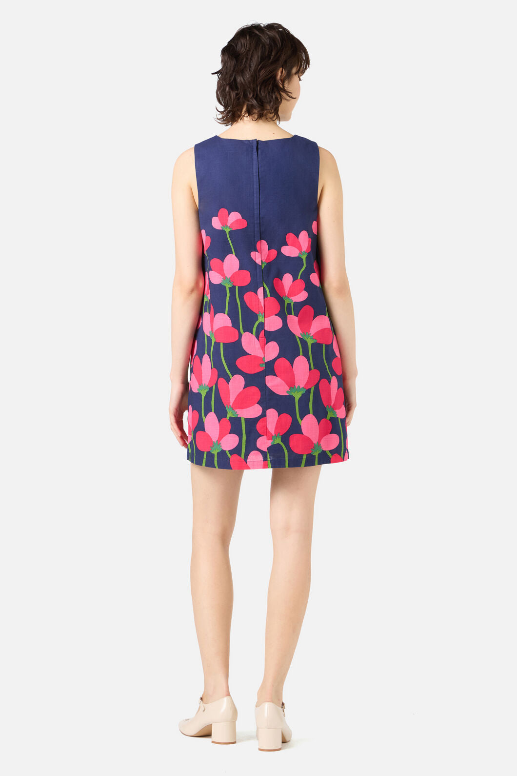 Princess Highway - Lulu Flower Shift Dress - navy