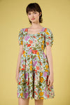 Princess Highway - Grasshopper Floral Mini Dress - green