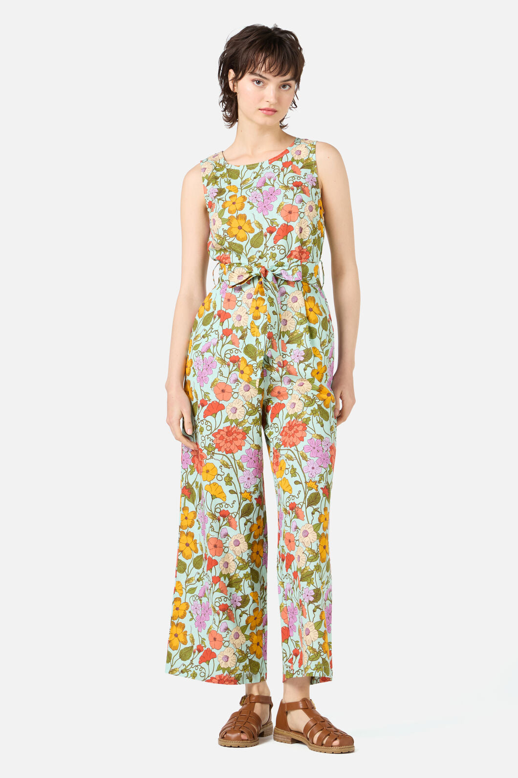 Grasshopper Floral Jumpsuit – Princess Highway