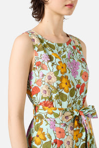 Princess Highway - Grasshopper Floral Jumpsuit - green