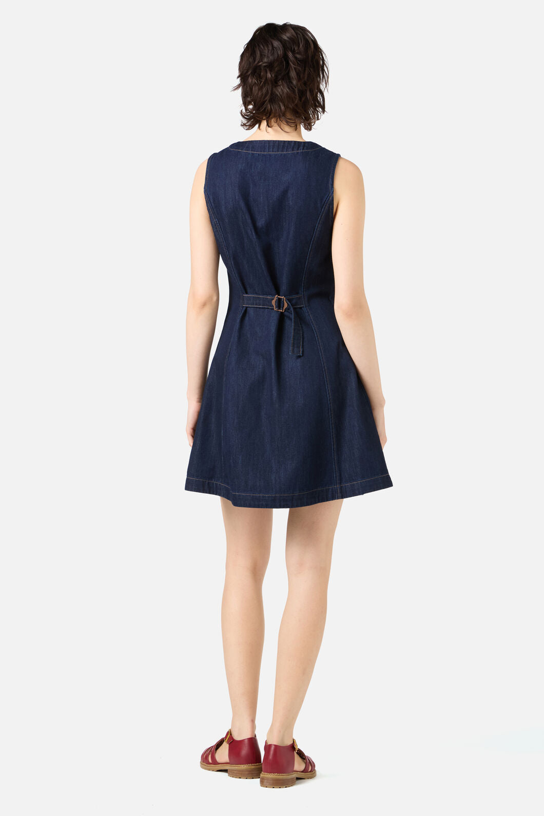 Princess Highway - Camille Denim Mini Dress - blue-denim