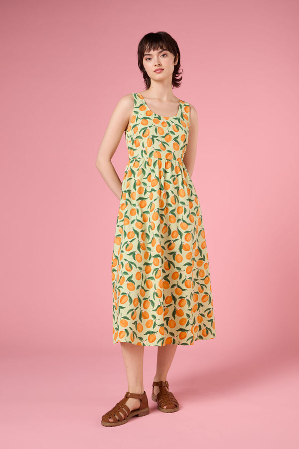 Princess Highway - Apricots Gathered Midi Dress - green