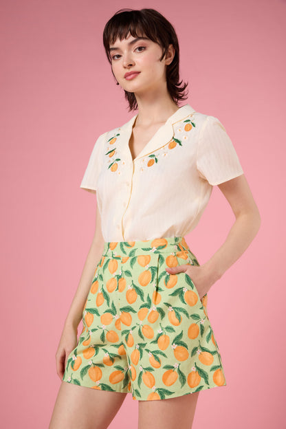 Princess Highway - Apricots A Line Shorts - green