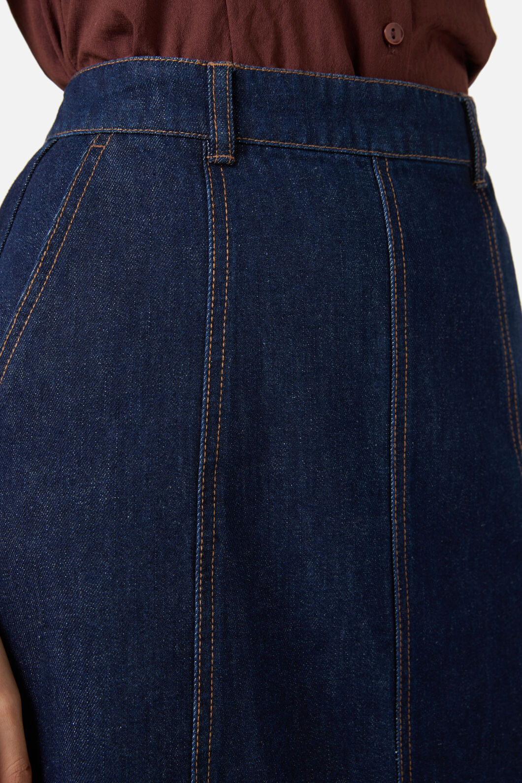 Ophelia Dark Denim Skirt – Princess Highway