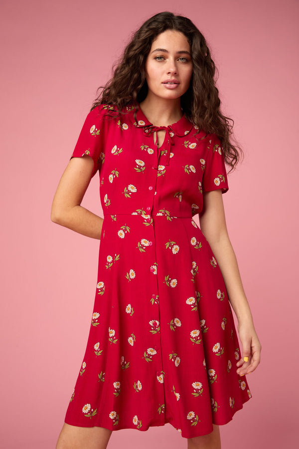 strapless open back dress Marguerite Daisy Mini Dress – Princess Highway