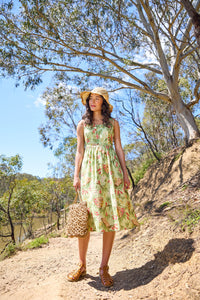 Princess Highway - Koala Sleeveless Midi Dress - mint