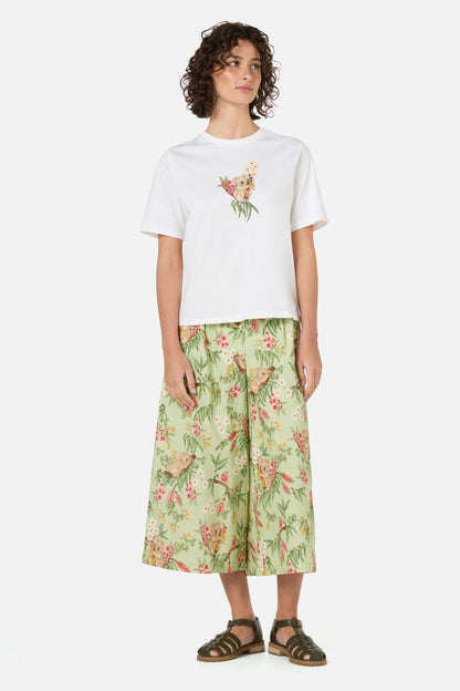 Princess Highway - Koala Print Relaxed Tee - cream