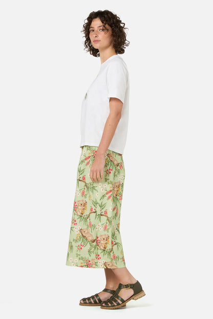 Princess Highway - Koala Print Relaxed Tee - cream