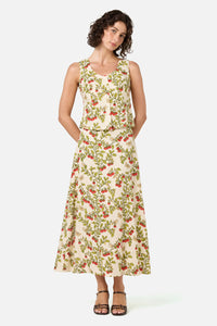 Princess Highway - Cherry Tomatoes Corset Top - cream