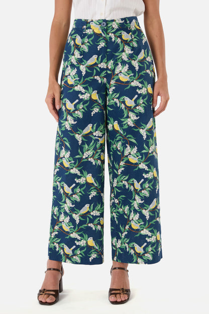 Princess Highway - Yellow Robin Relaxed Pant - navy