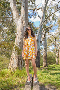 Princess Highway - Penny 60's Mini Shift Dress - cream