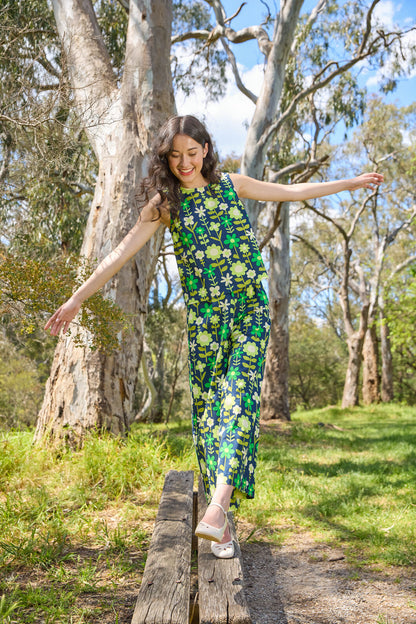 Princess Highway - Penny 60's Cute Culotte - navy