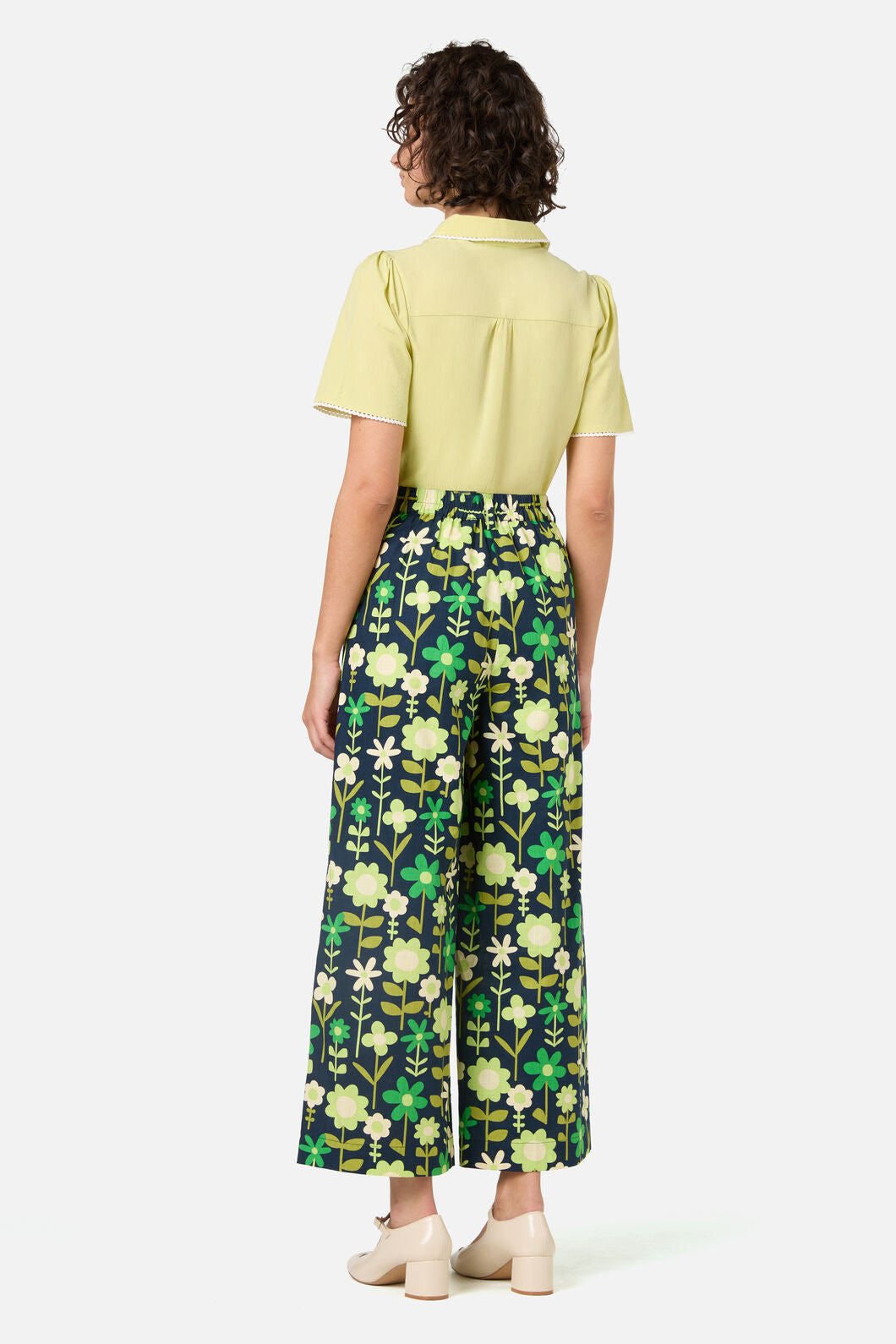 Princess Highway - Penny 60's Cute Culotte - navy