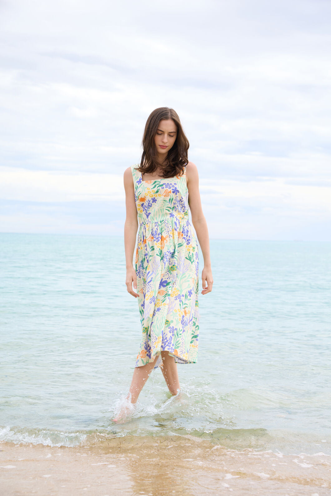 Coral Reef Midi Dress Princess Highway Coral Reef Midi Dress Princess Highway