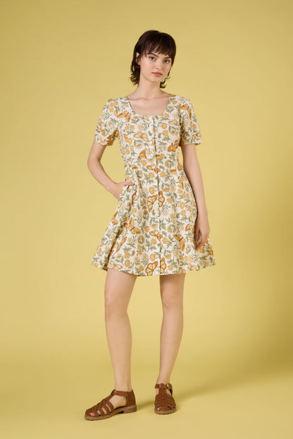 Princess Highway - Yvette Butterfly Mini Dress - cream