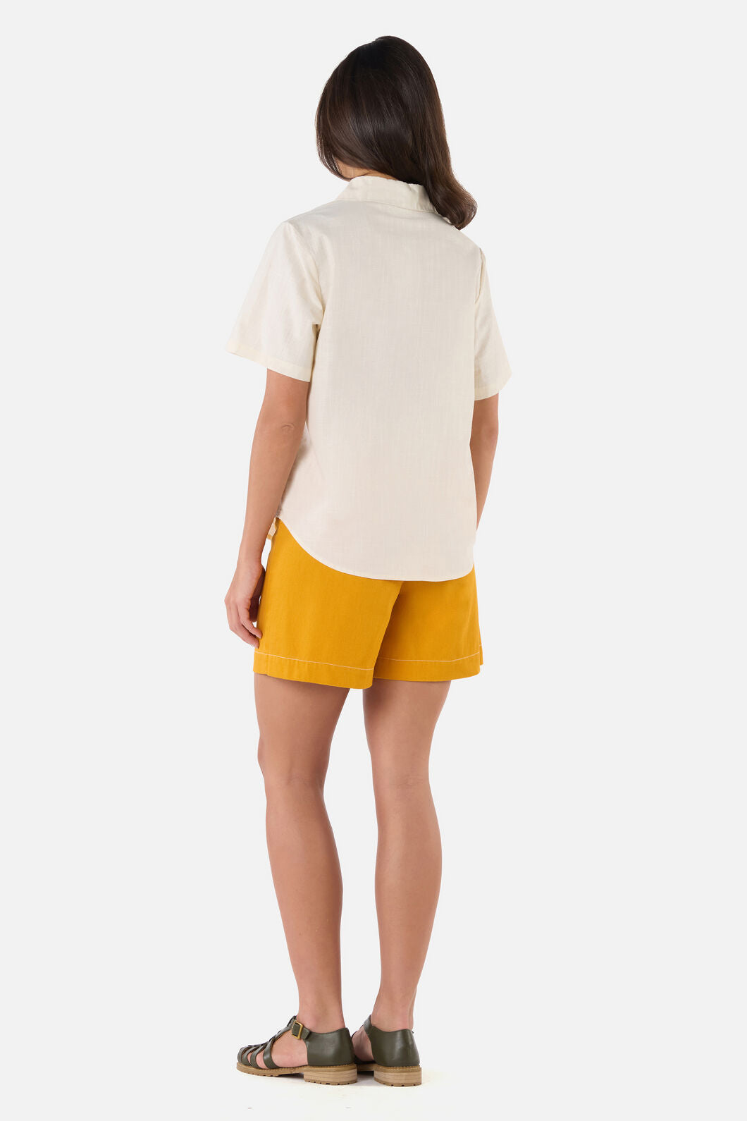 Princess Highway - Alexa Flower Embroidered Shirt - cream