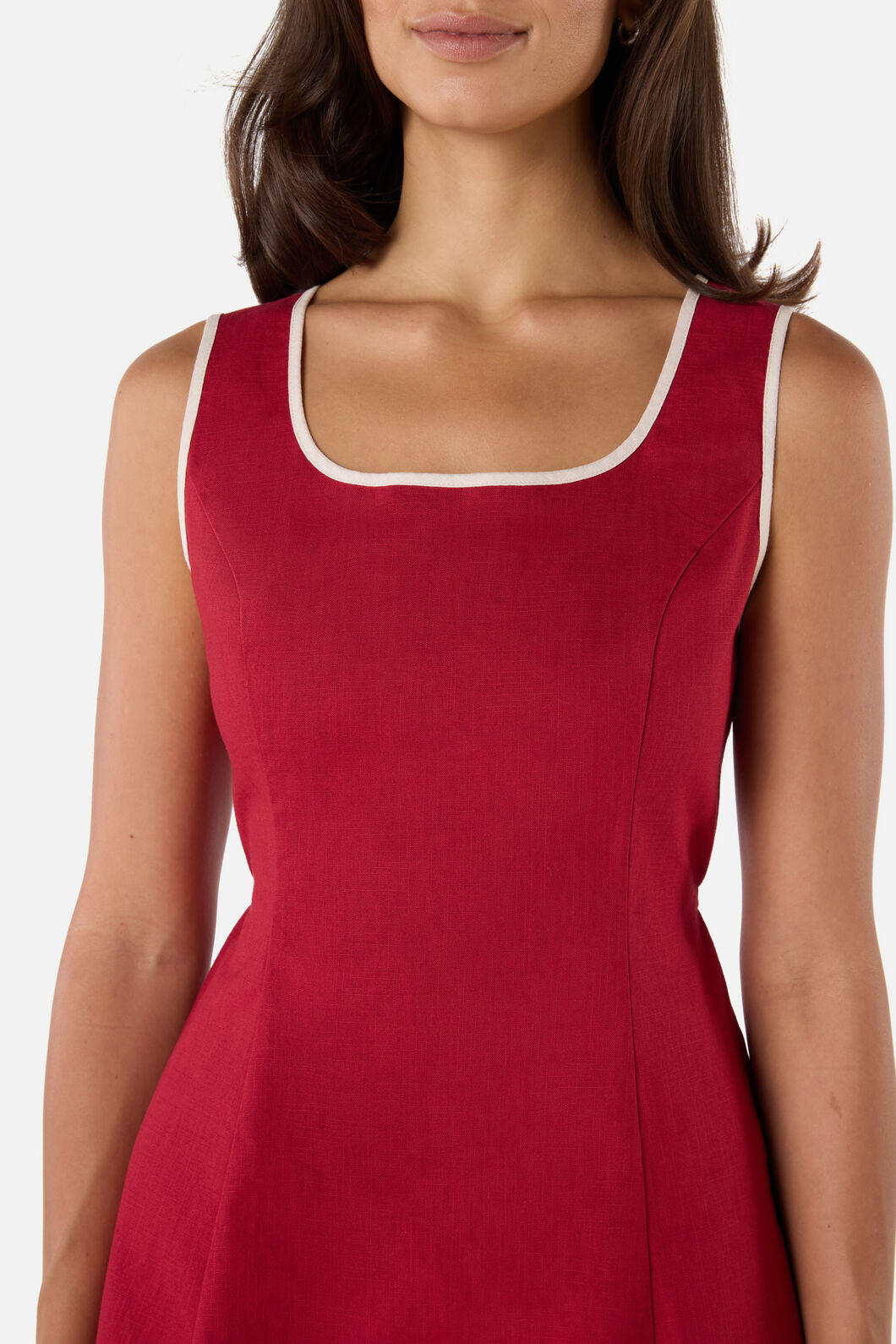 Princess Highway - Bailey Contrast Mini Dress - red