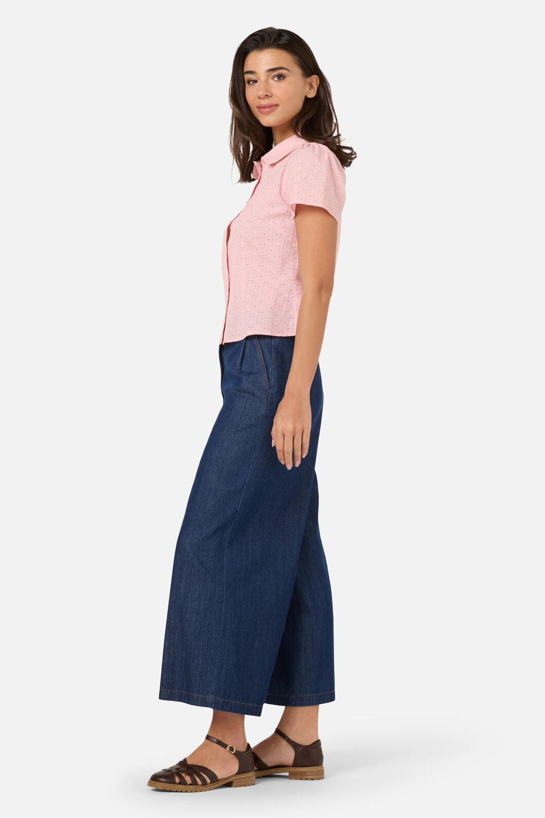 Princess Highway - Anastasia Broderie Blouse - pink