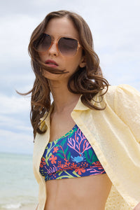 Princess Highway - Anastasia Broderie Blouse - lemon