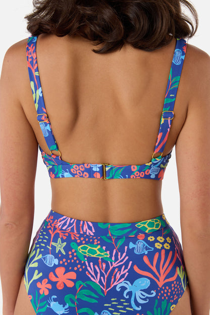 Princess Highway - Coral Reef Bikini Bottom - blue