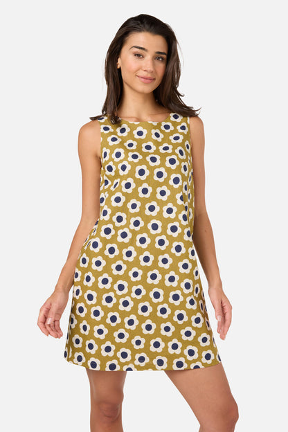 Princess Highway - Janie 60'S Mini Shift Dress - olive