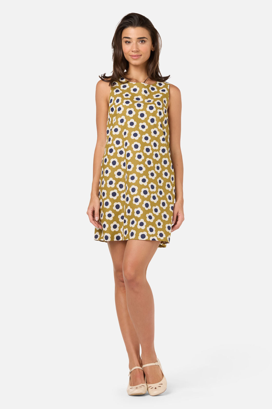 Princess Highway - Janie 60'S Mini Shift Dress - olive