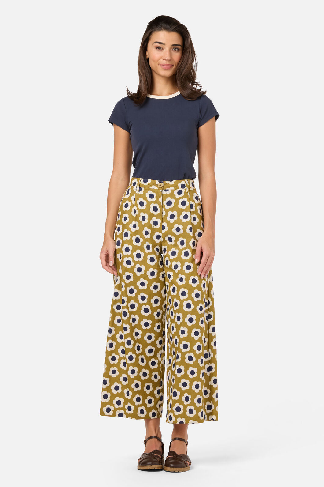 Princess Highway - Janie 60'S Summer Pant - olive