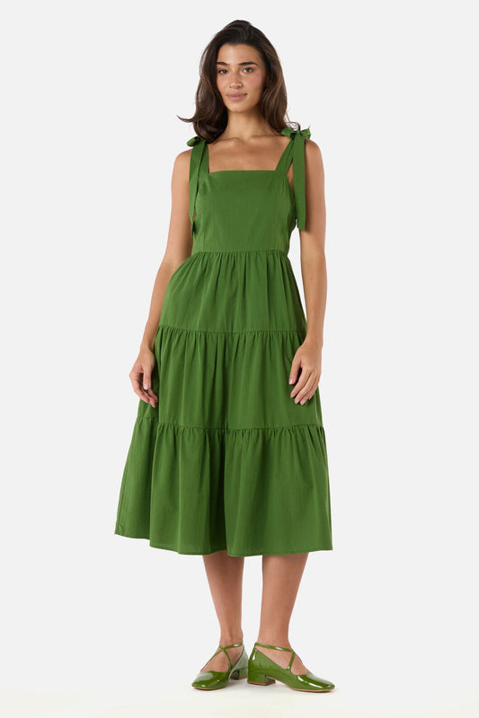 princess highway green dress ModCloth x Princess Highway Sz 8 Bunny Harvest Green Prairie Cottagecore  Dress