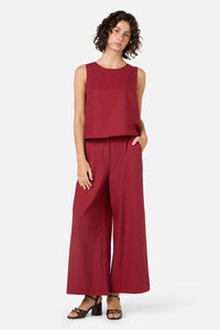 Princess Highway - Hattie Shell Top - henna