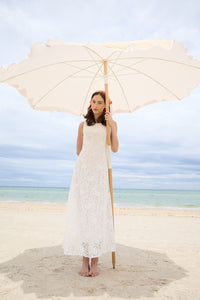 Princess Highway - Dreamy White Lace Midi Dress - white