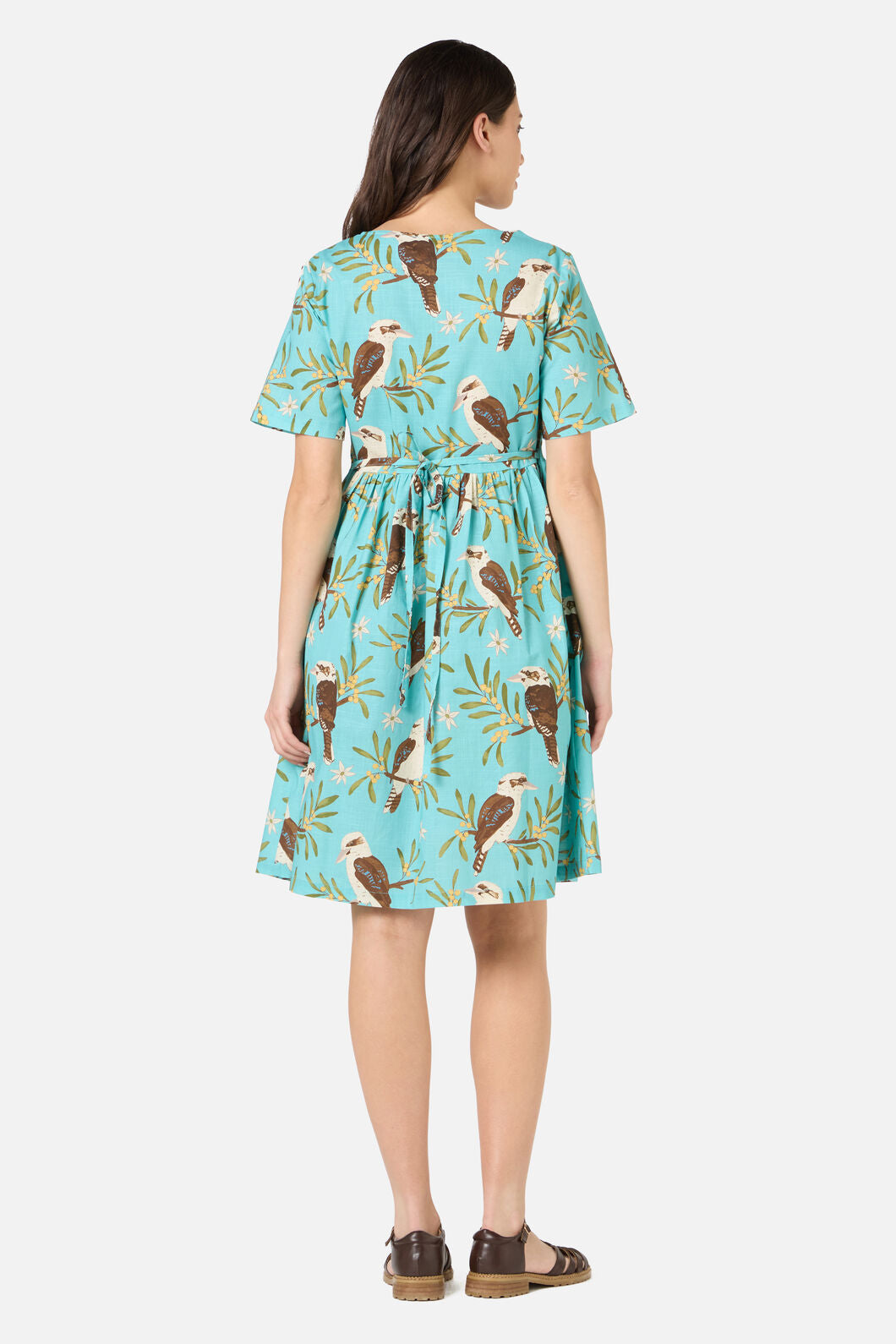 Princess Highway - Kookaburra Smock Dress - blue