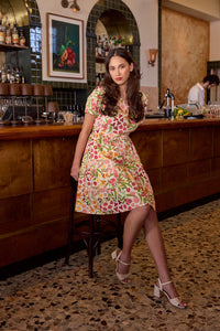 Princess Highway - Liberty Native Smock Dress - cream