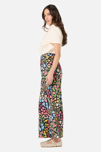 Princess Highway - Liberty Native Wide Leg Pant - navy