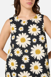 Princess Highway - 60'S Daisy Mini Dress - black