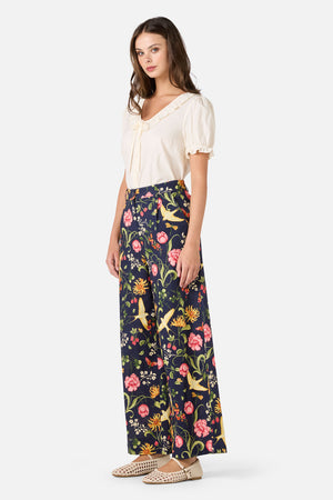 Princess Highway - Whimsical Garden Pant - navy