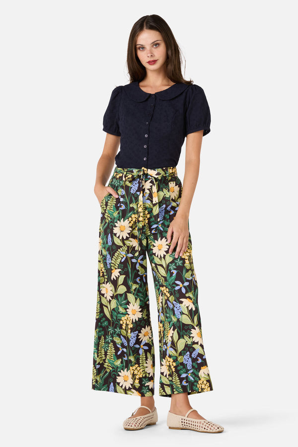 Princess Highway - Lorelei Sweet Blouse - navy