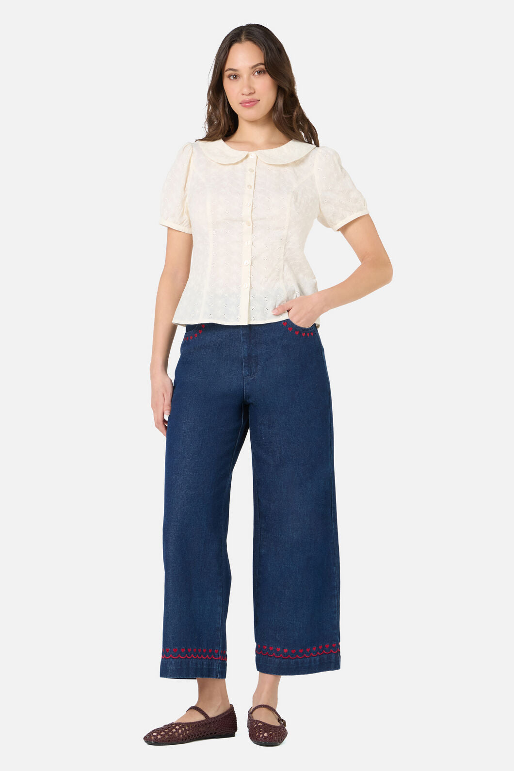 Princess Highway - Lorelei Sweet Blouse - cream