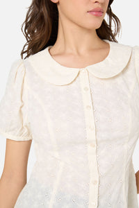 Princess Highway - Lorelei Sweet Blouse - cream