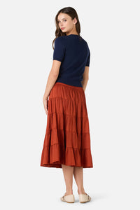 Princess Highway - Whimsical Embroidered Cardigan - navy