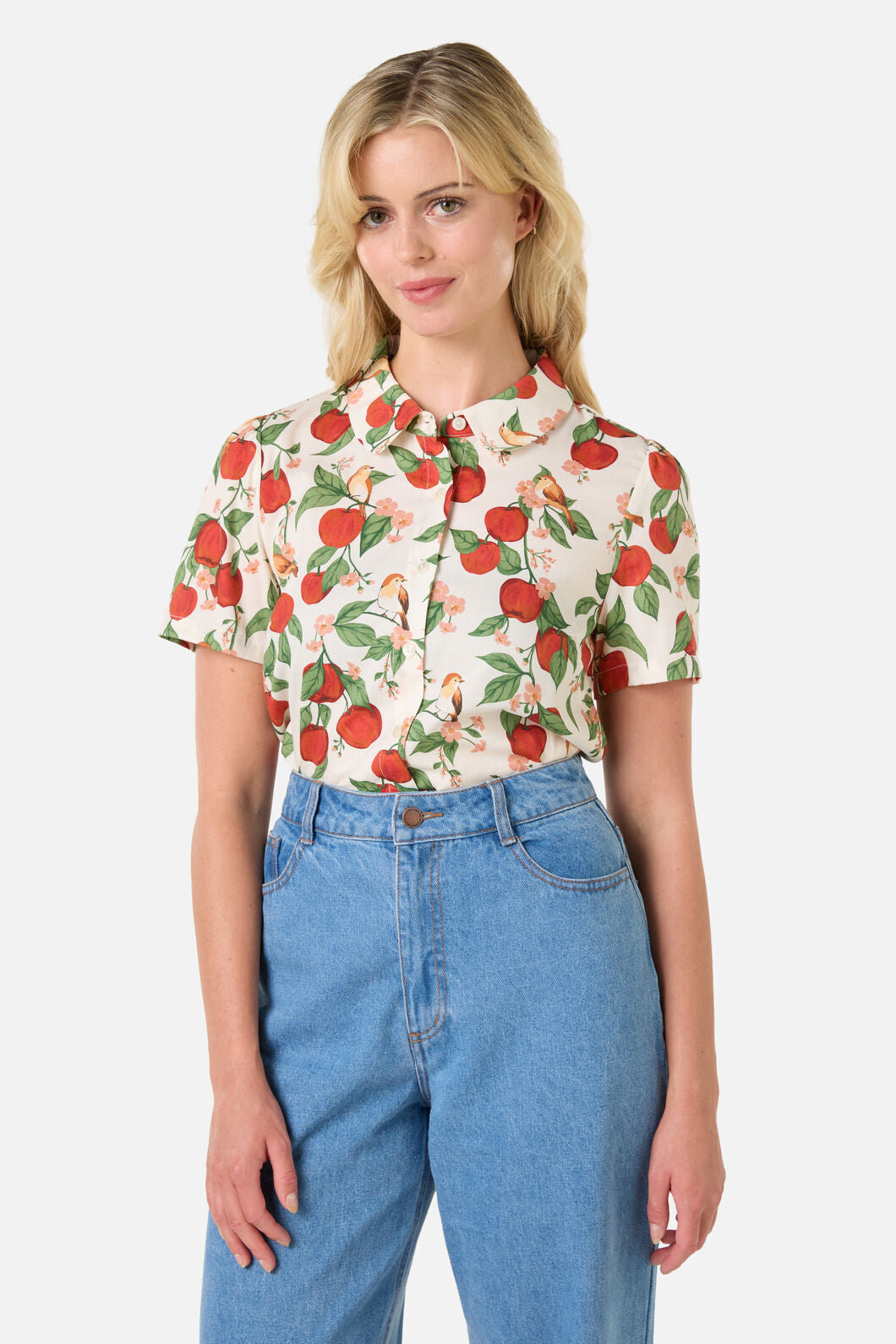 Princess Highway - Apple Blossom Blouse - cream